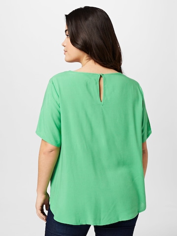 ONLY Carmakoma Blouse 'Lolli' in Green