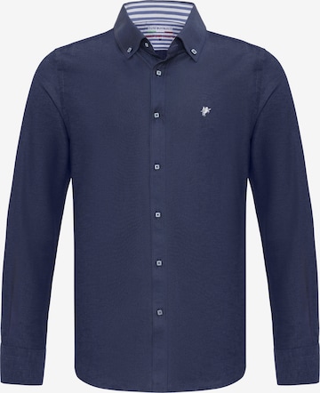 Chemise 'Tywin' DENIM CULTURE en bleu : devant