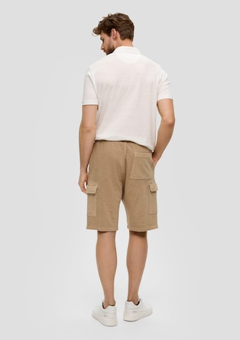 Loosefit Pantalon cargo s.Oliver en marron