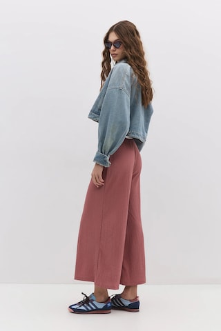 No Matter What Wide leg Trousers in Pink