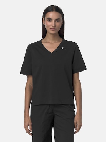 K-Way Shirt 'K-WAY LEDA JERSEY T-Shirt e Polo' in Zwart