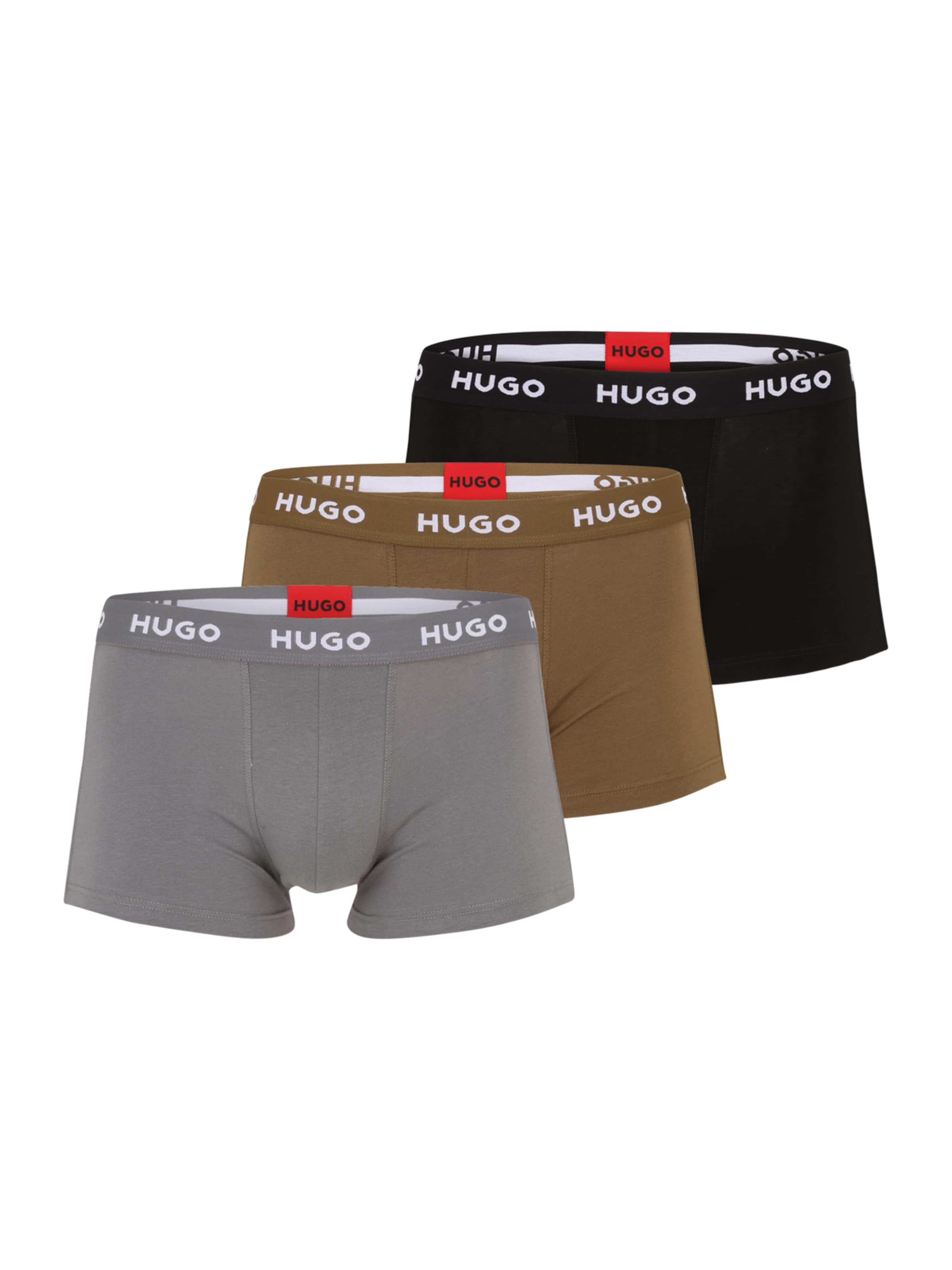 HUGO Boxerky - Sivá: predná strana