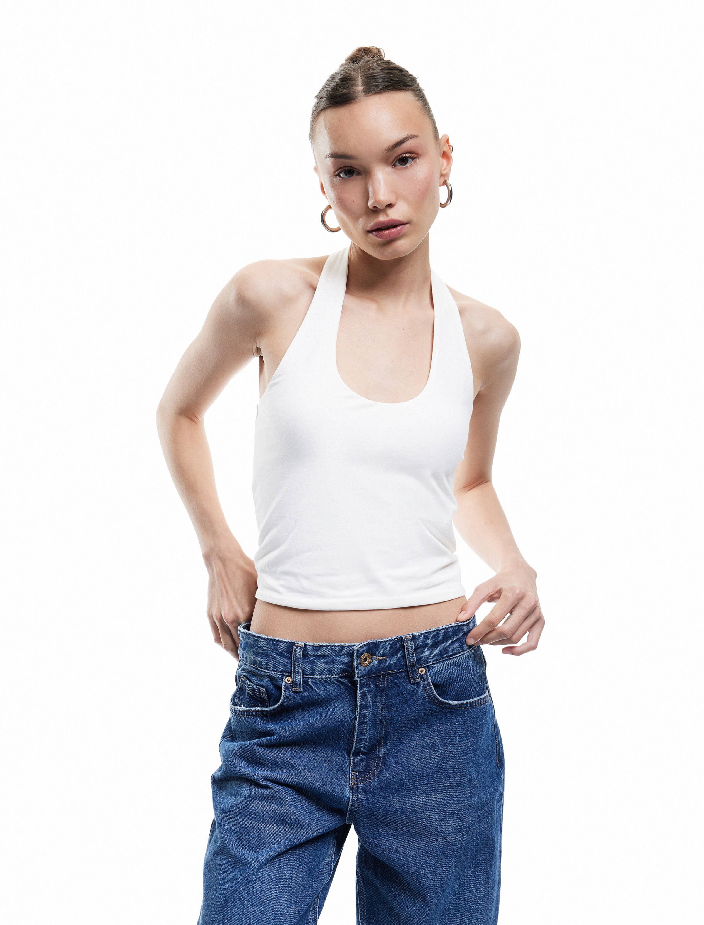 Koton Top in White: front