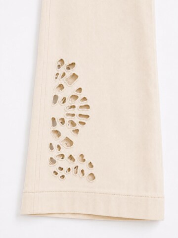 Wide Leg Pantalon 'Calças Inês' Josephine Label en beige