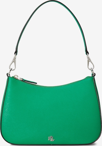 Lauren Ralph Lauren - Mala de ombro 'Danni' em verde: frente