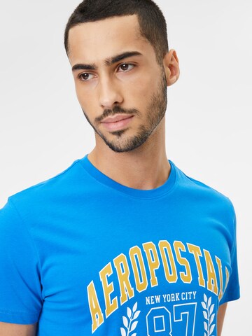 AÉROPOSTALE T-Shirt in Blau