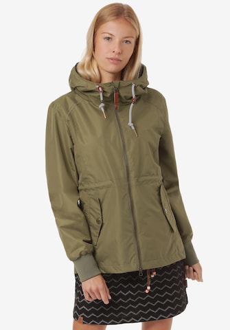 Lakeville Mountain Between-Season Jacket in Green: front