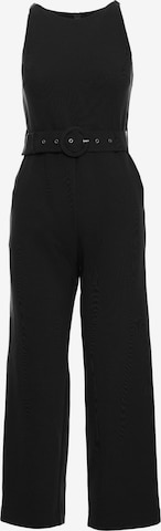 made of emotion - Jumpsuit en negro: frente