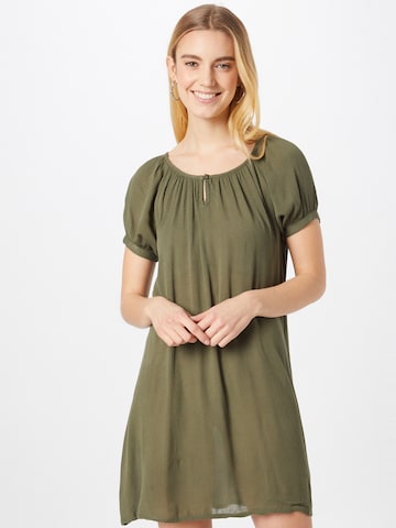 KaffeKošulja haljina 'Amber' - zelena boja: prednji dio