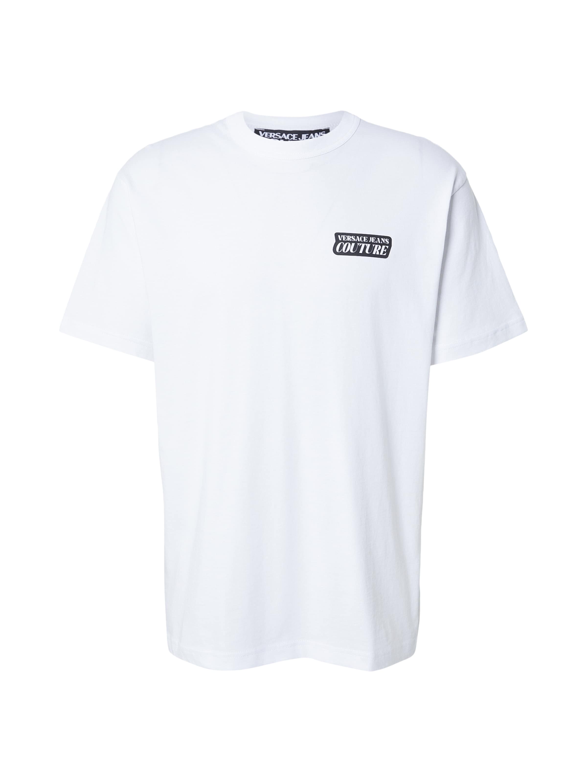 T-Shirt '80GAHT18' Versace Jeans Couture en blanc : devant