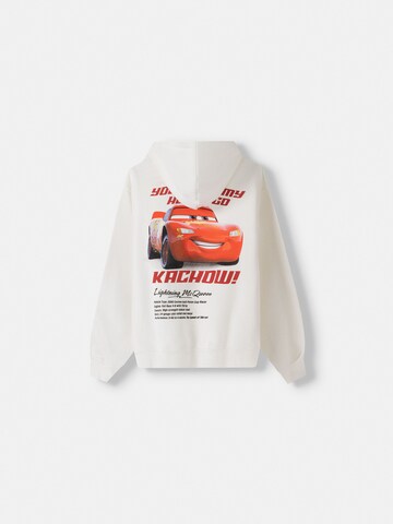 Bershka Sweatshirt in Weiß