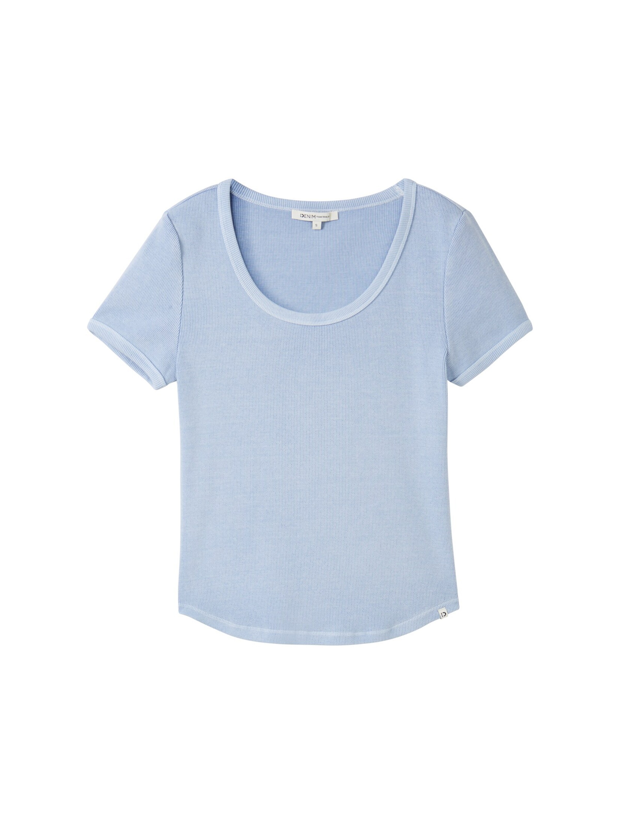 TOM TAILOR DENIM T-Shirt in Blau: Vorderseite