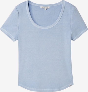 TOM TAILOR DENIM T-Shirt in Blau: Vorderseite