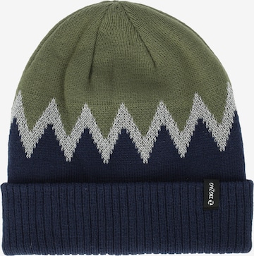 ZigZag Beanie 'Samba' in Blue: front