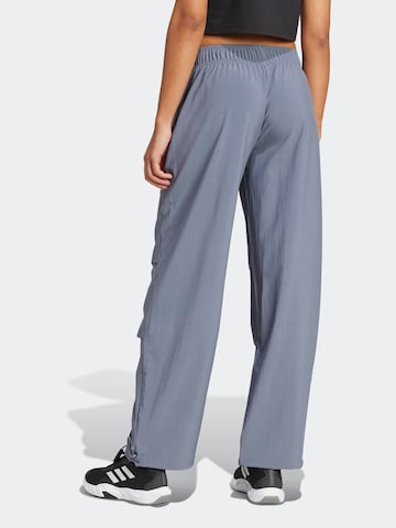 ADIDAS PERFORMANCE Wide Leg Sportsbukser 'Essentials' i grå