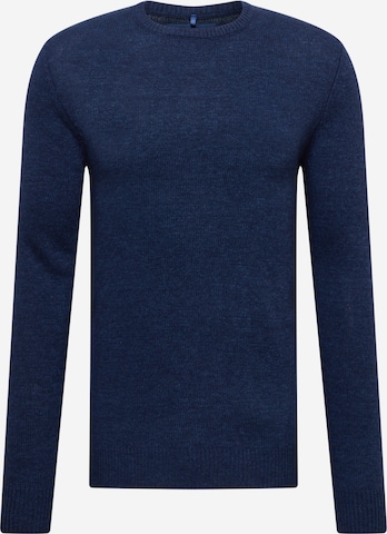 BLEND Sweater in Blue: front