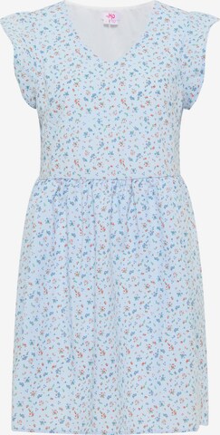 MYMO Dress in Blue: front