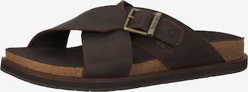 TIMBERLAND Mules 'Amalfi' in Brown: front