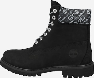 TIMBERLAND Šněrovací boty – černá