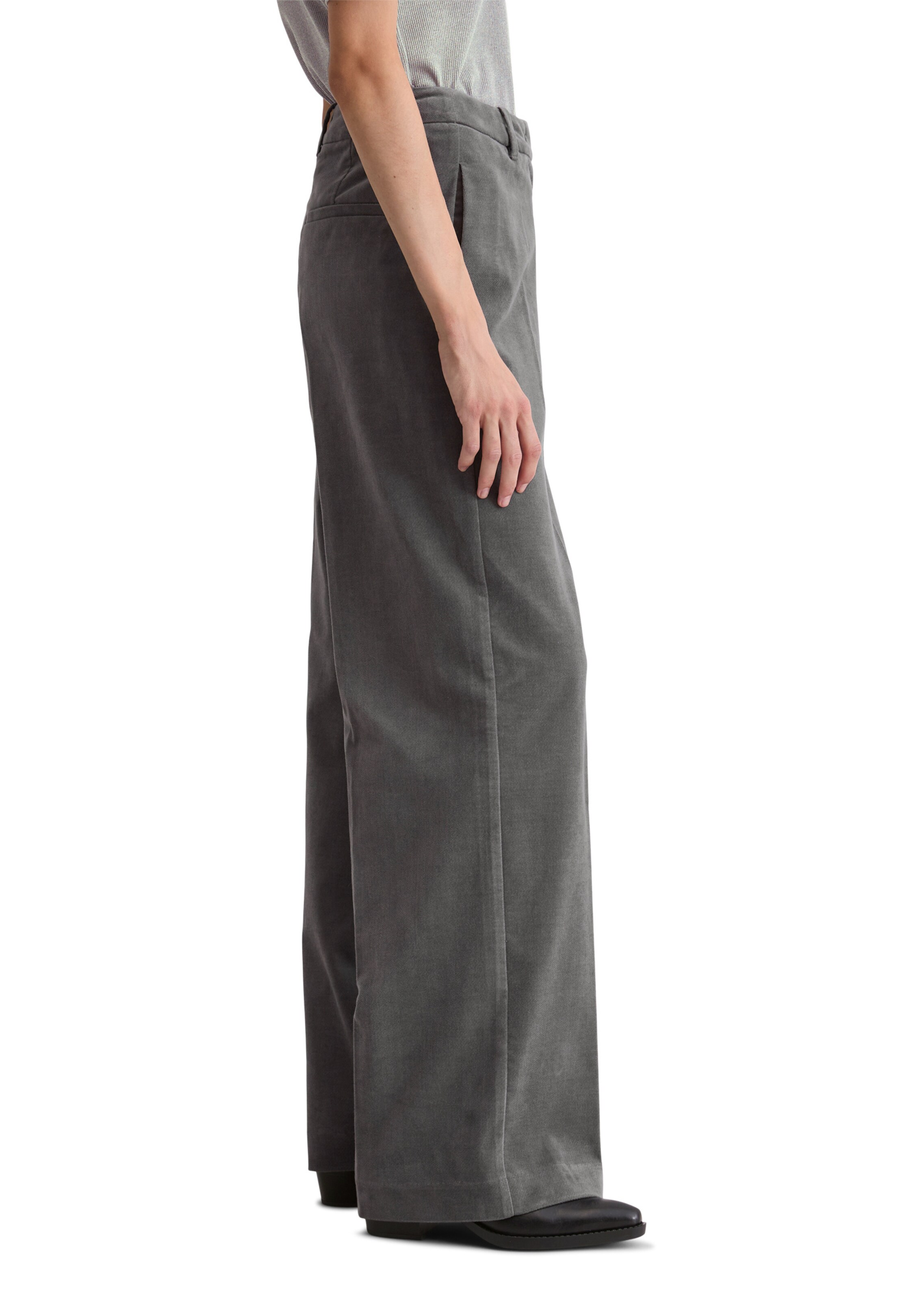 Marc O'Polo Loosefit Hose in Grau