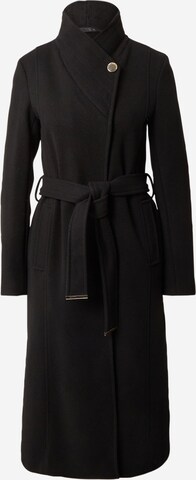 River Island Between-seasons coat in Black: front