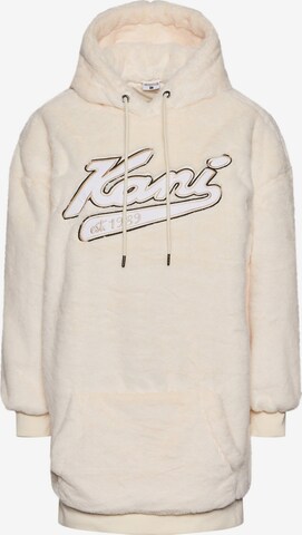 Abito 'Varsity' di Karl Kani in beige: frontale