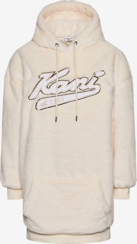 Abito 'Varsity' di Karl Kani in beige: frontale