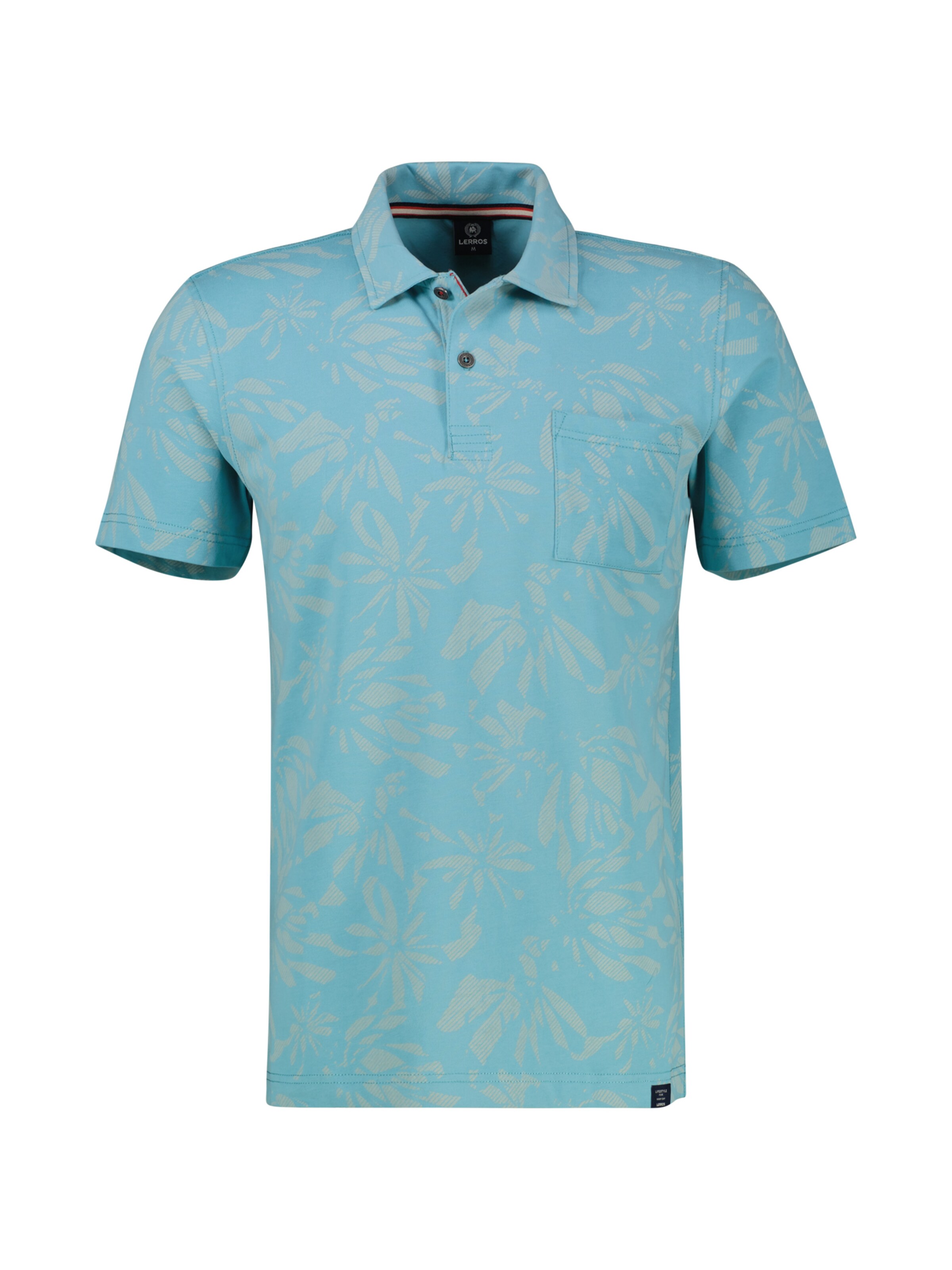 T-Shirt LERROS en bleu : devant