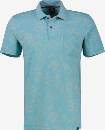 LERROS Poloshirt mit Stretchanteil in Blau: Vorderseite