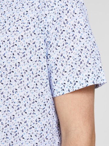 Coupe regular Chemise 'Summer Blackpool' JACK & JONES en bleu