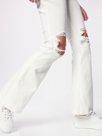 Bootcut Jean HOLLISTER en blanc