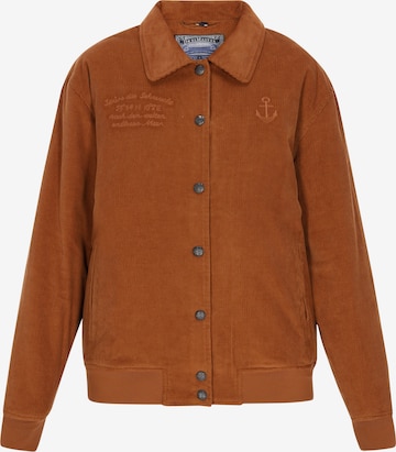 DreiMaster Vintage - Casaco meia-estação em castanho: frente