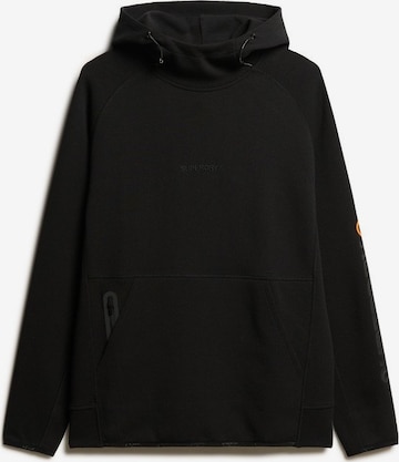 Sweat-shirt Superdry en noir : devant