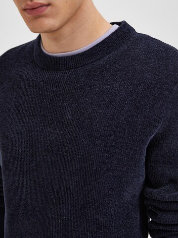 SELECTED Sweater 'Rodney' in Blue