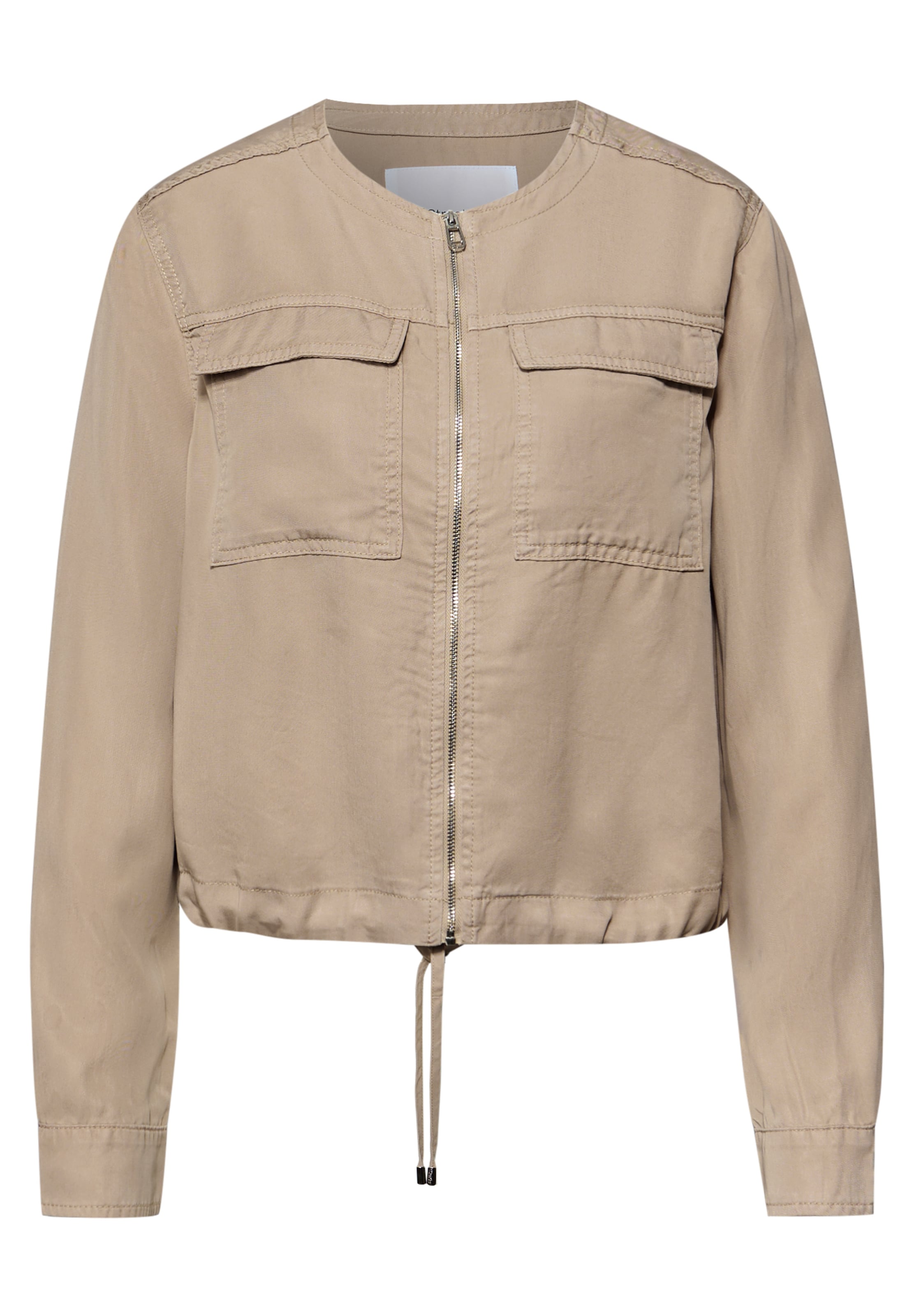 STREET ONE Jacke in Beige: Vorderseite