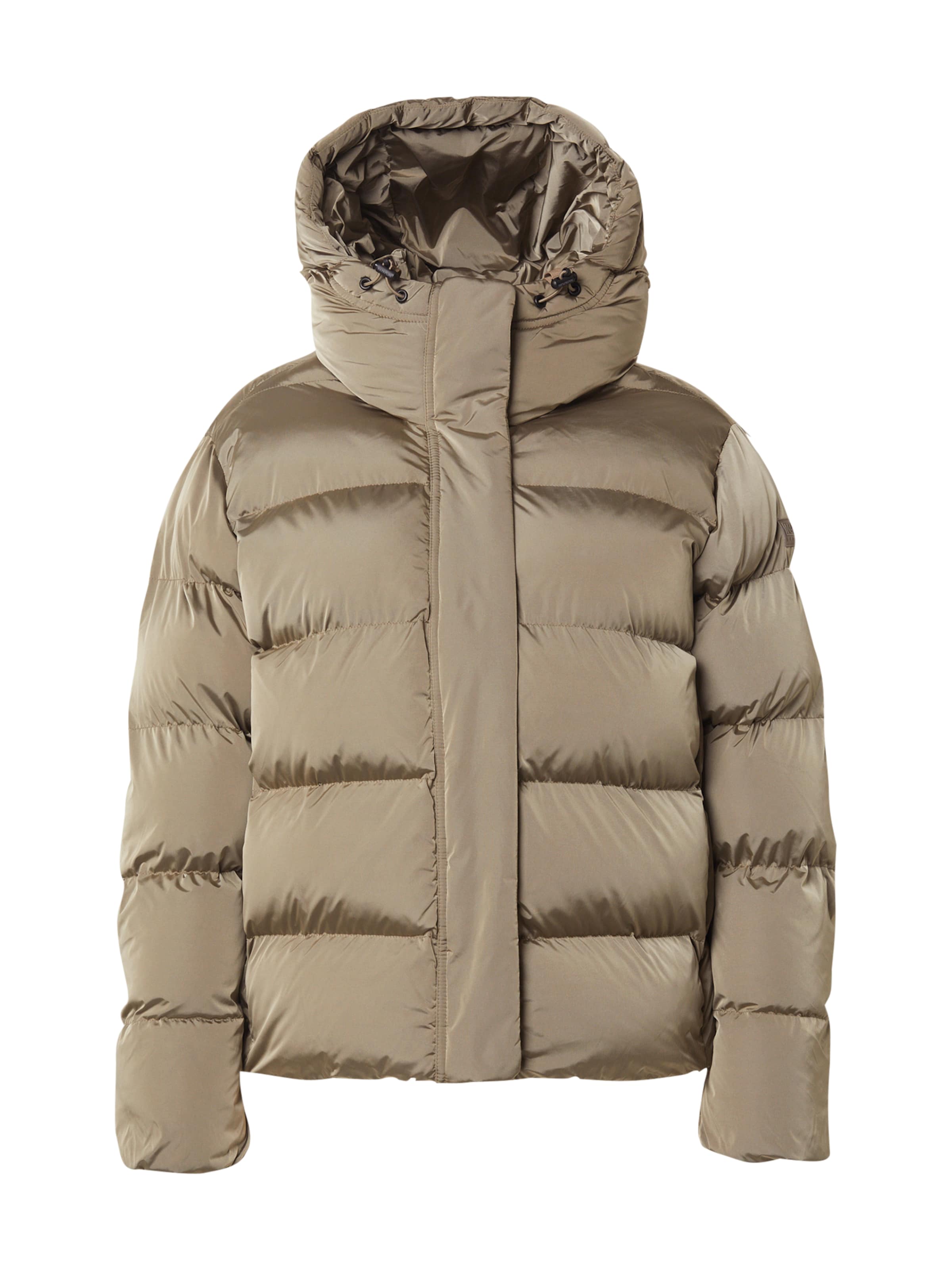 NAPAPIJRI - Casaco de inverno 'Glane' em bege: frente