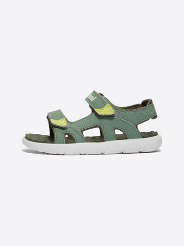 TIMBERLAND Nyitott cipők 'Perkins' - zöld