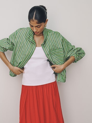 Veste mi-saison Next en vert : devant