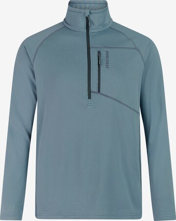 PROTEST Athletic Sweatshirt 'PRTRekody' in Blue: front
