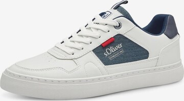 s.Oliver Sneakers laag in Wit: voorkant