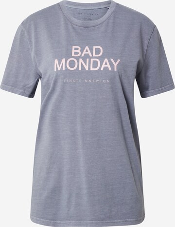 T-shirt 'Bad Monday' EINSTEIN & NEWTON en bleu : devant