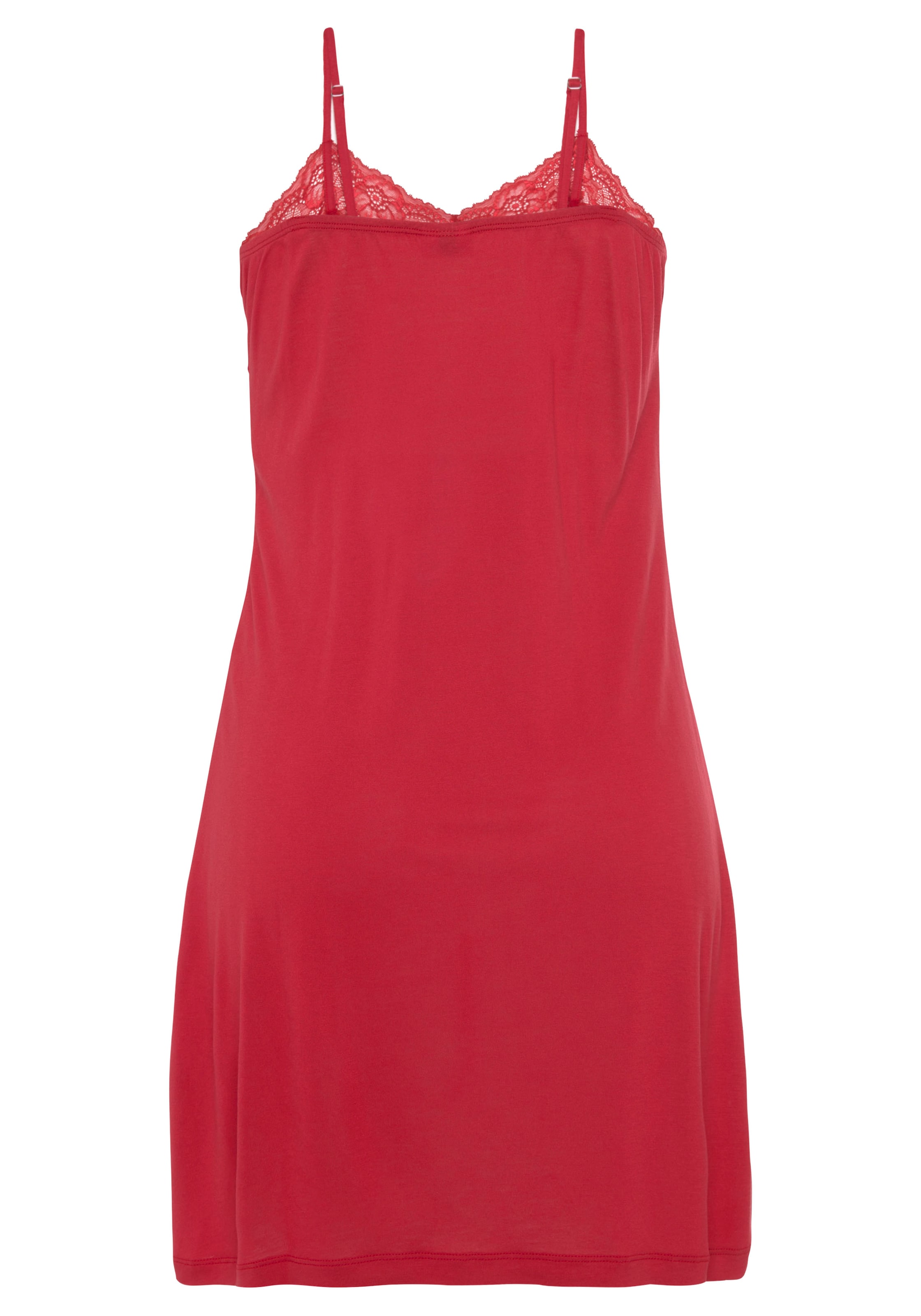 LASCANA Yömekko värissä punainen