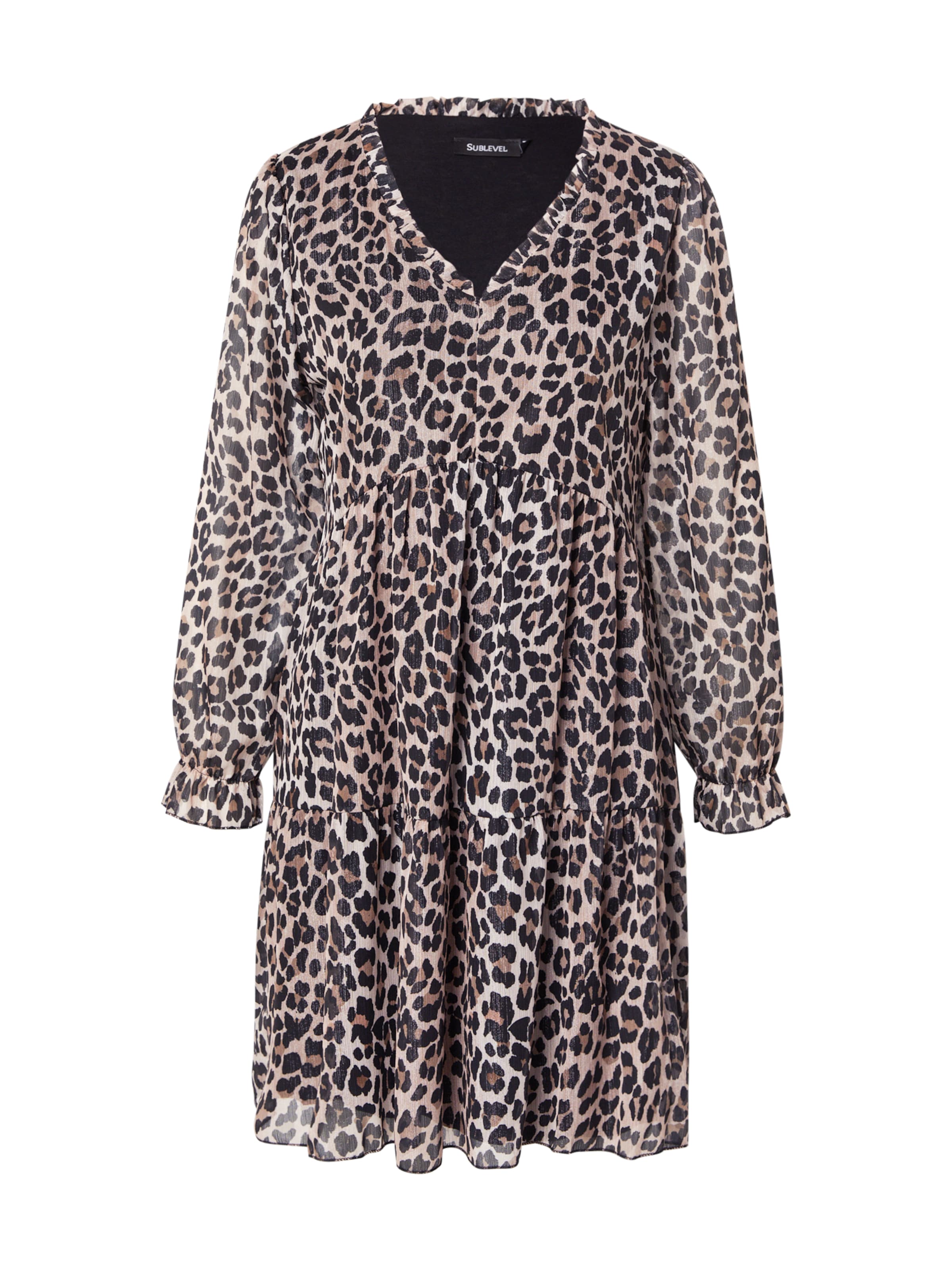 Sublevel Jurk in Bruin: voorkant