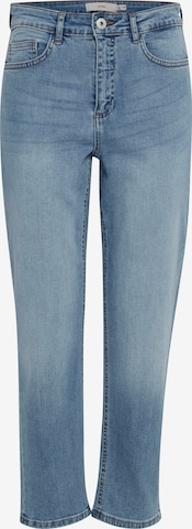Regular Jeans 'IHTWIGGY RAVEN' de la ICHI pe albastru: față