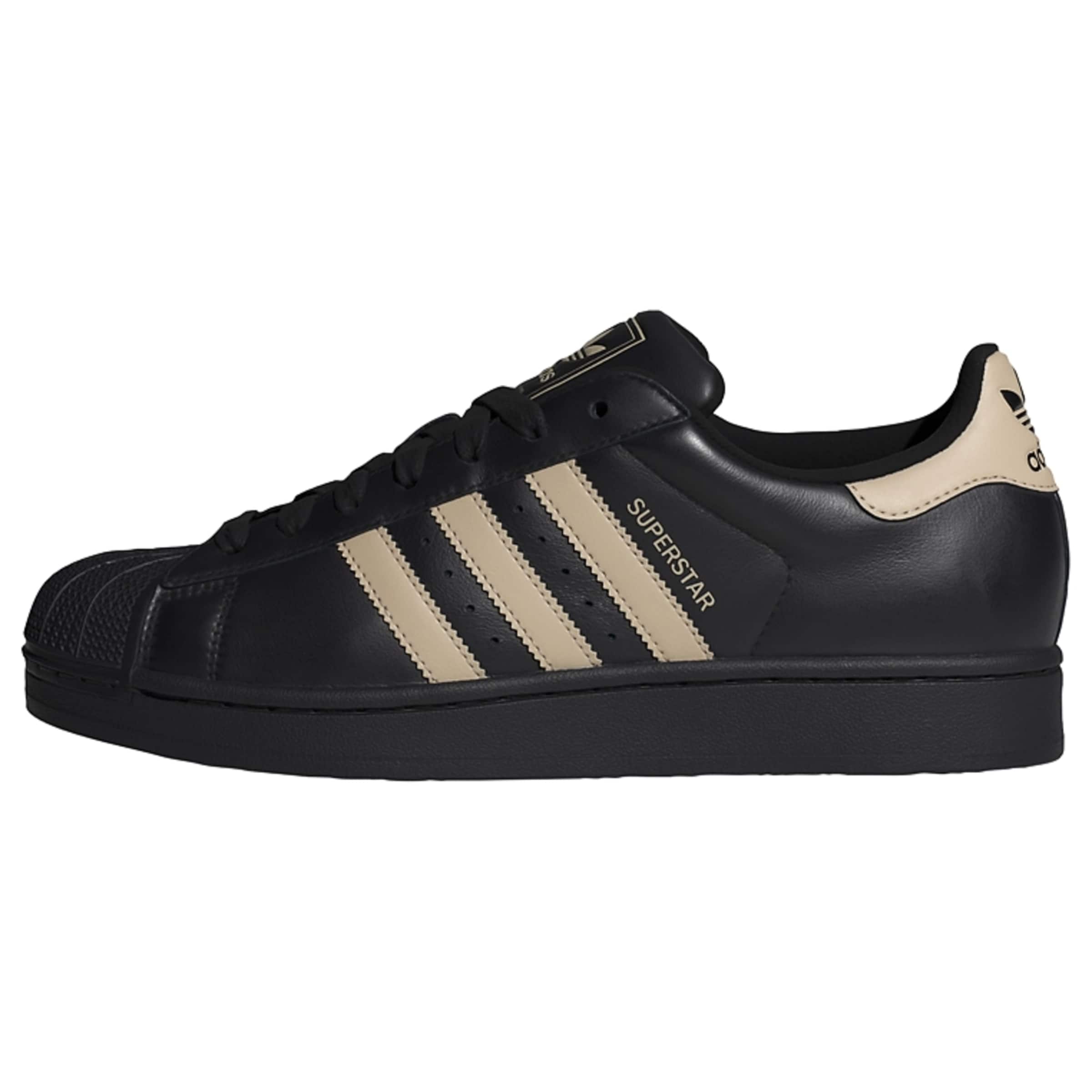 ADIDAS ORIGINALS Platform trainers 'Superstar II' in Black: front