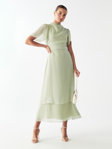 Willa Dress 'Rory' in Green: front