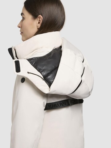 Manteau d’hiver khujo en blanc
