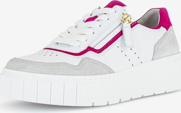 Sneaker bassa di GABOR in bianco: frontale