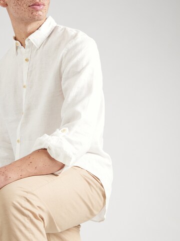 Coupe regular Chemise SCOTCH & SODA en blanc