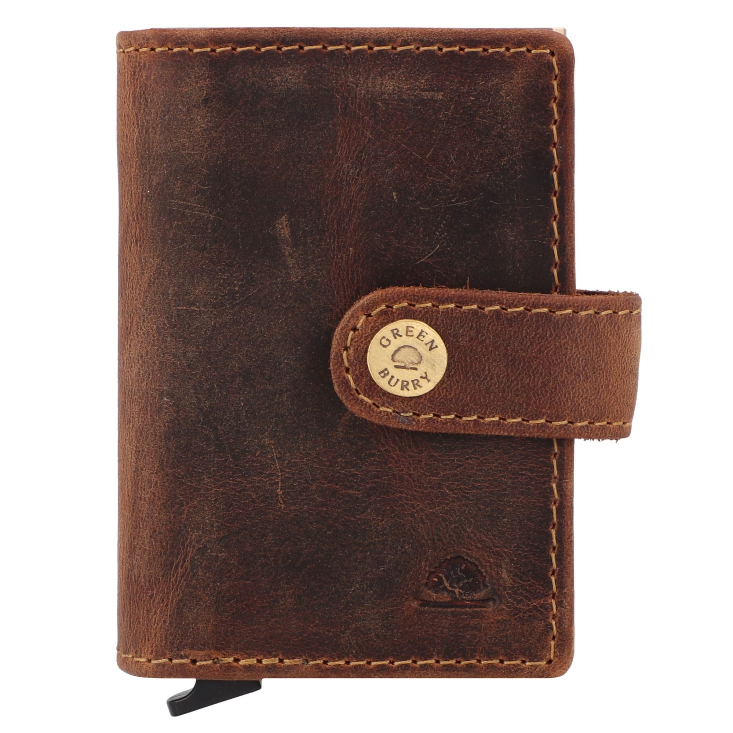 Portamonete di GREENBURRY in marrone: frontale